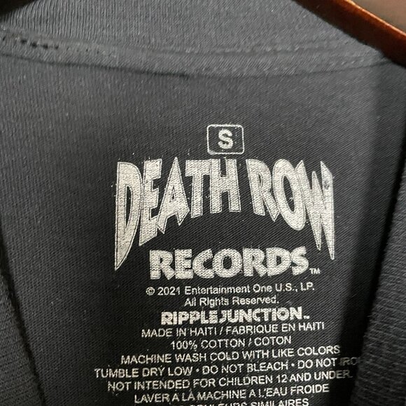Death Row Records Rap T-shirts size Small - Picture 2 of 4